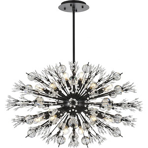 Vera - 24 Light Pendant In Modern Style-23 Inches Tall and 23 Inches Wide - 1302445