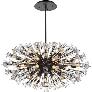 Vera - 38 Light Pendant In Modern Style-23 Inches Tall and 23 Inches Wide
