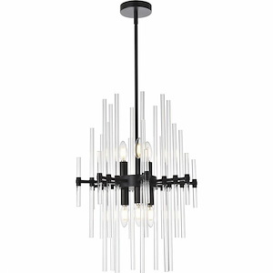Sienna  - 6 Light Pendant In Modern Style-24 Inches Tall and 17 Inches Wide - 1302524