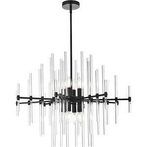 Sienna  - 8 Light Pendant In Modern Style-24 Inches Tall and 31 Inches Wide - 1302391