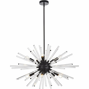 Sienna  - 10 Light Pendant In Modern Style-19 Inches Tall and 32 Inches Wide
