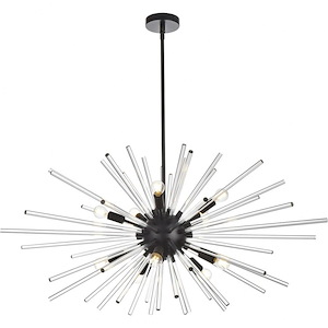 Sienna  - 10 Light Pendant In Modern Style-19 Inches Tall and 46 Inches Wide