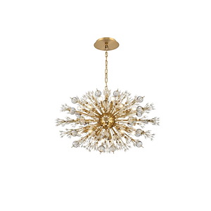 Vera - 24 Light Pendant-23 Inch Tall and 23 Inch Wide