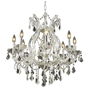 Maria Theresa - 9 Light Chandelier-26 Inches Tall and 26 Inches Wide