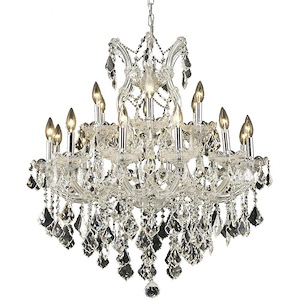 Maria Theresa - 19 Light Chandelier-28 Inches Tall and 30 Inches Wide