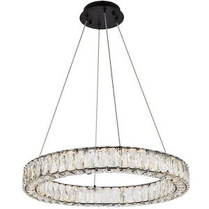 Monroe - 31.5W 1 LED Round Pendant In Modern Style-3 Inches Tall and 23 Inches Wide - 1302387