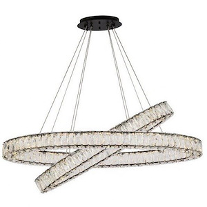 Monroe - 72W 2 LED Pendant In Modern Style-11 Inches Tall and 18 Inches Wide - 1302537