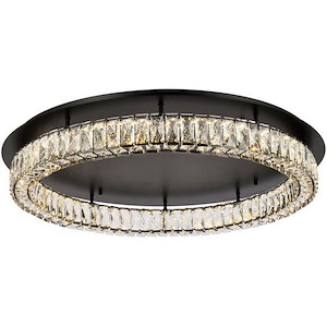 Monroe - 45W 1 LED Flush Mount In Modern Style-5 Inches Tall and 33 Inches Wide - 1302390