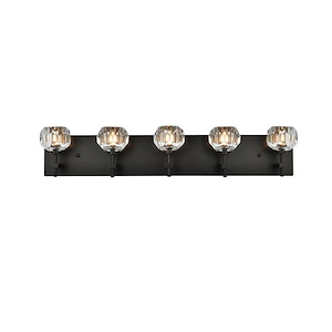 Graham - 5 Light Wall sconce In Modern Style-6 Inches Tall and 32 Inches Wide - 1287985