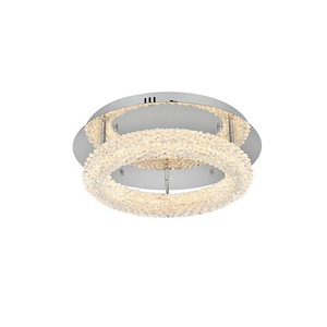 Bowen - 36W 1 LED Flush Mount-5.5 Inches Tall and 18 Inches Wide - 1337829
