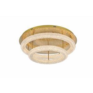 Bowen - 62W 2 LED Flush Mount-10 Inch Tall and 29.5 Inch Wide - 1366251