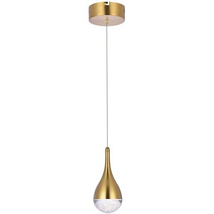 Amherst - 5W 1 LED Pendant In Modern Style-9 Inches Tall and 5 Inches Wide