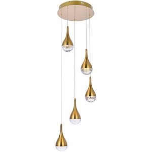 Amherst - 25W 5 LED Pendant In Modern Style-9 Inches Tall and 14.5 Inches Wide - 1302455