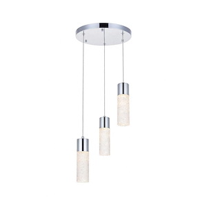 Constellation - 3.5W 3 LED Pendant In Modern Style-8.8 Inches Tall and 11.8 Inches Wide