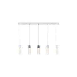 Constellation - 3.5W 5 LED Pendant In Modern Style-8.8 Inches Tall and 4.72 Inches Wide