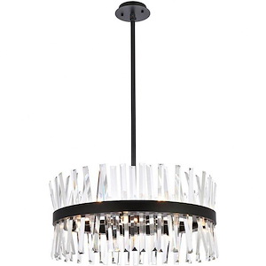 Serephina - 14 Light Round Pendant In Modern Style-12 Inches Tall and 25 Inches Wide - 1302545