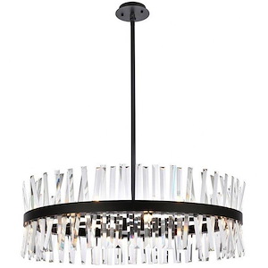 Serephina - 16 Light Round Chandelier In Modern Style-12 Inches Tall and 36 Inches Wide - 1302339
