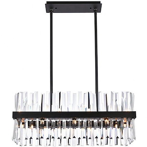 Serephina - 16 Light Rectangular Chandelier In Modern Style-12 Inches Tall and 12 Inches Wide - 1302452