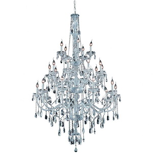 Verona - 25 Light Chandelier-57 Inches Tall and 43 Inches Wide