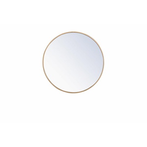 Eternity - 24 Inch Round Metal Frame Mirror - 877089
