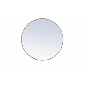 Eternity - 32 Inch Round Metal Frame Mirror
