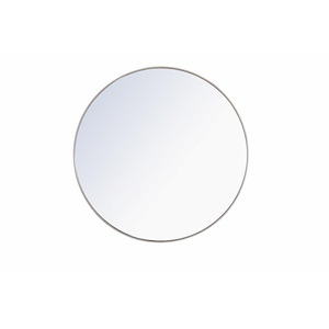 Eternity - 42 Inch Round Metal Frame Mirror - 877443