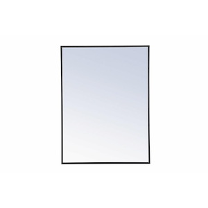 Eternity - 32 Inch Metal Frame Rectangle Mirror - 877114