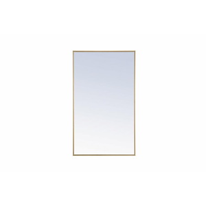 Eternity - 40 Inch Metal Frame Rectangle Mirror