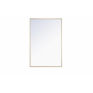 Eternity - 42 Inch Metal Frame Rectangle Mirror - 877279