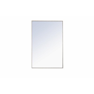 Eternity - 42 Inch Metal Frame Rectangle Mirror - 877280
