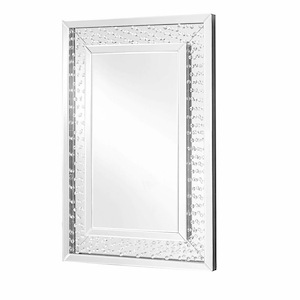 Sparkle - 35.5 Inch Rectangular Contemporary Crystal Mirror - 688688
