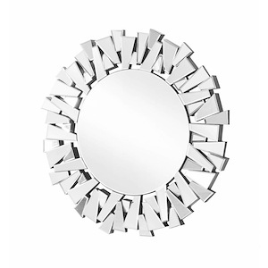 Sparkle - 39.5 Inch Round Contemporary Mirror