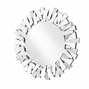 Sparkle - 31.5 Inch Round Contemporary Mirror
