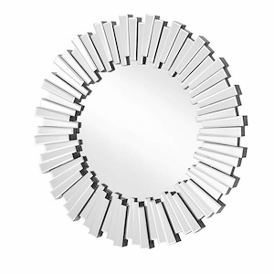 Sparkle - 31 Inch Round Contemporary Mirror