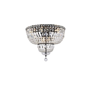 Tranquil - 10 Light Flush Mount-16 Inches Tall and 20 Inches Wide - 1337892