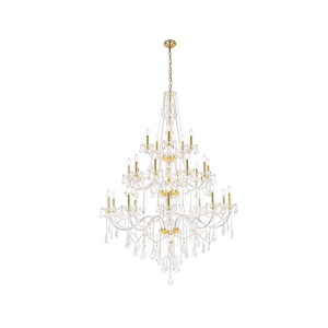 Verona - 25 Light Chandelier-68 Inches Tall and 43 Inches Wide - 1337895