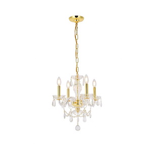 Princeton - 4 Light Pendant-18 Inches Tall and 17 Inches Wide