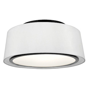 3 Light Semi-Flush Mount-8 Inches Tall and 18 Inches Wide