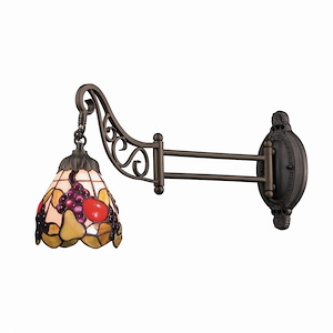 Mix-N-Match - 1 Light Wall Sconce In Traditional Style-12 Inches Tall and 7 Inches Wide