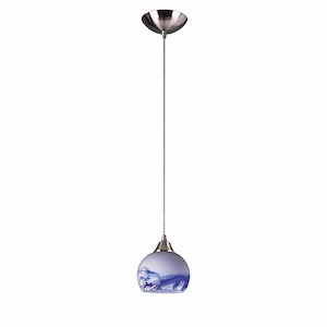 Mela - 1 Light Configurable Pendant In Coastal Style-6 Inches Tall and 6 Inches Wide - 1273726