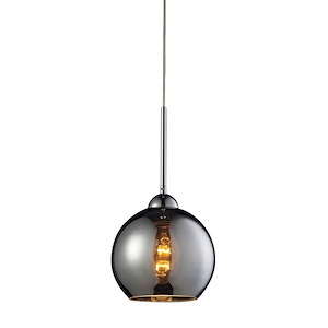 Cassandra - 1 Light Configurable Pendant In Modern Style-9 Inches Tall and 8 Inches Wide - 1273439
