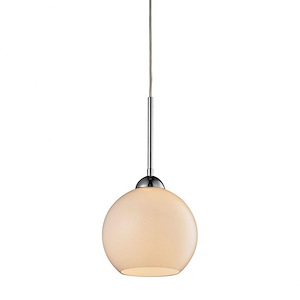 Cassandra - 9.5W 1 LED Mini Pendant in Modern/Contemporary Style with Luxe/Glam and Mid-Century Modern inspirations - 9 Inches tall and 8 inches wide - 408192