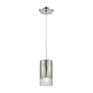 Tallula - 1 Light Mini Pendant in Modern/Contemporary Style with Art Deco and Luxe/Glam inspirations - 8 Inches tall and 4 inches wide - 1208620