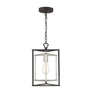 Salinger - 1 Light Mini Pendant in Modern/Contemporary Style with Luxe/Glam and Retro inspirations - 12 Inches tall and 10 inches wide - 881817