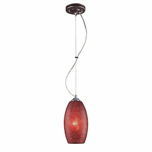 Bellisimo - 1 Light Pendant-15 Inches Tall and 7 Inches Wide