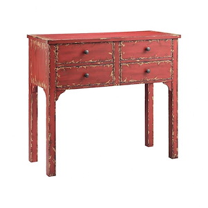 Wilber - 36 Inch 4-Drawer Console Table