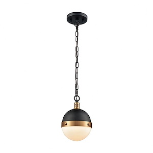 Harmelin - 1 Light Mini Pendant In Modern Style-10 Inches Tall and 7 Inches Wide