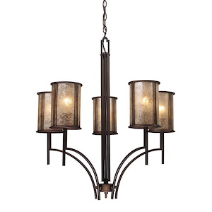 Barringer - 5 Light Chandelier in Traditional Style with Country/Cottage and Southwestern inspirations - 31 Inches tall and 29 inches wide