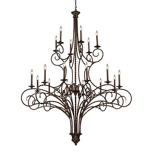 Gloucester - 8een Light Chandelier in Traditional Style with Country/Cottage and Southwestern inspirations - 77 Inches tall and 60 inches wide