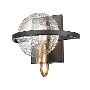 Oriah - 1 Light Wall Sconce in Modern/Contemporary Style with Mid-Century and Retro inspirations - 9 Inches tall and 10 inches wide
